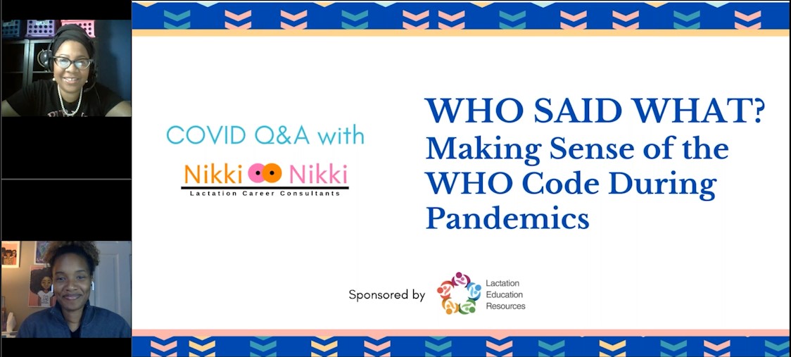 WHO SAID WHAT?
					Making Sense of the WHO Code during Pandemics
